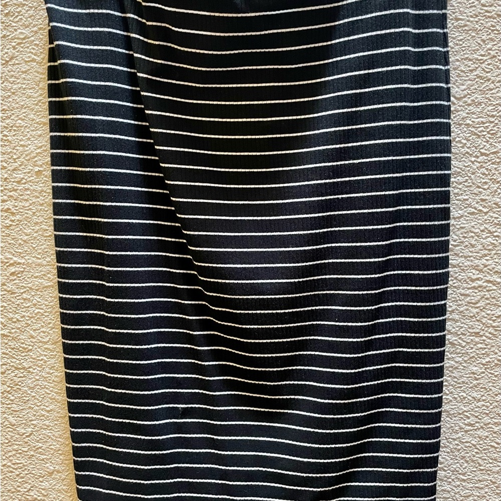 Black and white pencil skirt from Express